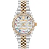 Philipp Plein Analoog horloge gemengde kleuren / zilver
