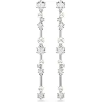 Swarovski 'Constella Bars' Dames Oorbellen van Basismetalen - Zilver 5705614