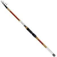 Renzo Valdieri Bassis Eging Rod Rood,Goud 2.96 m / 5-30 g