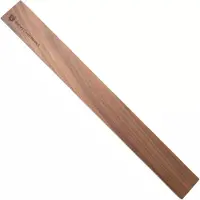 Knivesandtools Magnetic Knife Strip MKH106-50 Walnut, messenmagneetstrip, 50 cm