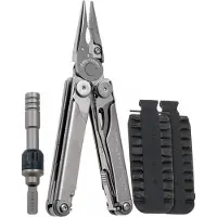 Leatherman Wave Plus met Ratchet Driver en Bit Kit
