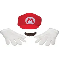 Disguise NINTENDO - SUPER MARIO BROS, Mario Elevated Volwassenen Accessoireset, Maat One Size