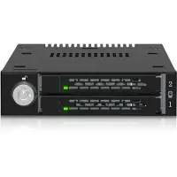Icy Dock MB834MK-B V2 IcyDock M.2 PCIe NVMe SSD Mobile Rack for external 3.5 4i 2x
