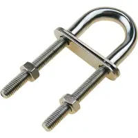 Goldenship M12 U Bolt Inox 5 Units Zilver 12 mm