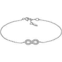 Fossil JFS00633040 Dames Armband - Zilverkleurig