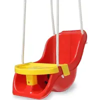 Jamara baby schommel Comfort Swing rood 2in1 - speelgoed schommel.