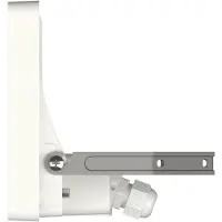 Theben LED-buitenwandspot theLeda B30 dual, wit, IP65, wit / opaal, Aluminium, LED buitenlamp