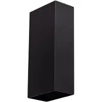 Expo ETH David wandlamp 2x GU10 zwart