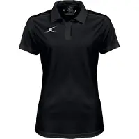 Gilbert Photon II Polo Wmn Zwart - W 18