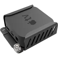 Compulocks Beveiligingssteun - - Apple TV 4K (3e generatie) - Aluminium - Zwart - Geventileerd