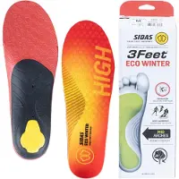 Sidas 3 feet eco winter high neutra inlegzolen geel-multicolour