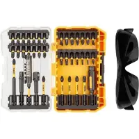 Dewalt ACCESSOIRES 38-DELIGE FLEXTORQ SCHROEFBITSET MET ZONNEBRIL | IN TOUGH CASE - DT70740T-QZ