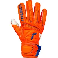Reusch Attrakt Solid Finger Support Junior Goalkeeper Gloves Oranje 4 Kinderen