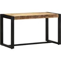 vidaXL Bank 80x35x45 cm massief ruw hout mango