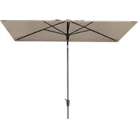 Madison Parasol Mikros Luxe Polyester Ecru 200 x 300 cm