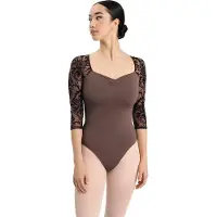 Intermezzo Mernila 3/4 Sleeve Leotard Bruin XS Vrouw