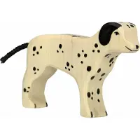 Gollnest & Kiesel Boerderij - Dalmatiër - 12X2X8Cm - Houten Figuur - Handgemaakt