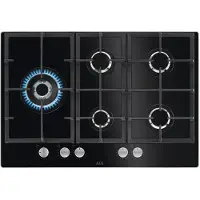 AEG HKB75820NB Zwart Ingebouwd 75 cm Gaskookplaat 5 zone(s)