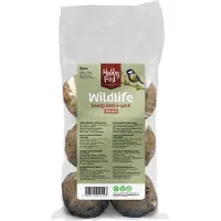 Hobby First 28x Buitenvogelvoer Wildlife Mezenbollen 6x80 gr