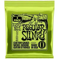 Ernie Ball 3221 Regular Slinky 10-46 3 Pack
