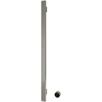 Hotbath &MORE set van 1 rails RASV135 SQUARE135 cm met separate schakelaar Geborsteld Nikkel (Exclusief inbouwdeel)