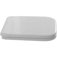 Hak Kerasan WALDORF toiletbril, soft-close, wit/brons