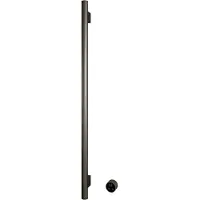 Hotbath &MORE set van 1 rails RARV135 ROUND135 cm met separate schakelaar Geborsteld Nikkel (Exclusief inbouwdeel)