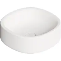 Salenzi Waskom idilla 40 cm deens ovaal mat wit