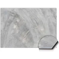 KitchenArt - Concrete Flow Spatscherm - 60x30 cm - Spatscherm Achterwand Keuken - Spatwand Keuken