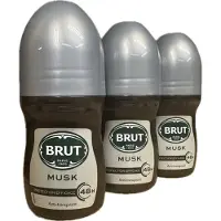 BRUT deodorant roller - Musk - voordeelverpakking 3 x