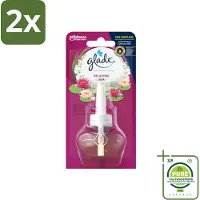 Glade - Navulling Elektrische Olie - Relaxing Zen - Zonder Houder - Voordeelverpakking - 2 stuks - Geurverspreider - Elektrische geur