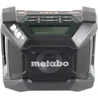 Metabo R 12-18 DAB+ BT accu bouwradio 12-18 V DAB+ + 2x accu 4,0 Ah + oplader