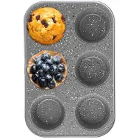 Orion Grande Serie - Granieten Muffinvorm - Niet-aanbaklaag - 32x22 cm