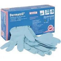 Honeywell Wegwerphandschoen | maat 9 blauw | nitril | EN 374, EN 455 PSA-categorie III | 100 stuks - 074009081C 074009081C