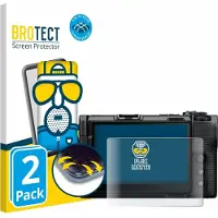 BROTECT - Screenprotector voor Nikon ZR - Folie Beschermfolie matte volledig dekking 2 Stuks