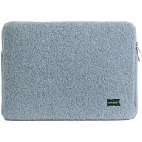 Bombata Teddy Laptop Sleeve - Laptop Hoes geschikt voor 13 / 13.3 / 14 inch Laptops - Blauw