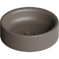 Salenzi Waskom idilla 42 cm rond mat bruin