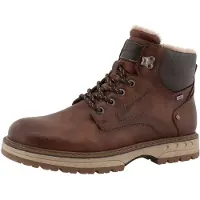 Tom Tailor Veterboots karamel / donkerbruin