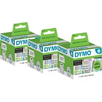 Dymo Verwijderbaar Etiket 32x57mm 1000 stuks 3-pack