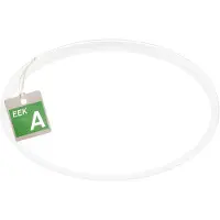 Briloner LED-plafondlamp Tava A, wit / opaal, Woon-/ Eetkamer, Kunststof, Modern, LED plafondlamp