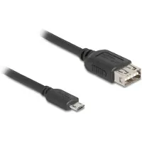 DeLOCK USB 2.0 Kabel EASY USB Typ Micro-B Stecker zu EASY USB Typ-A Buchse 5 m