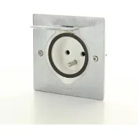 Eltra Legrand Inbouw Stopcontact voor Vloer of Werkblad, RVS