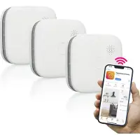 Smartwares FSM-12603 - Slimme Rookmelder 3 stuks - Smart - Wifi - Met app - Brandmelder
