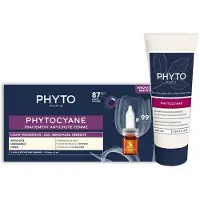 Phyto Paris Phytocyane Anti-haaruitval shampoo set voor vrouwen, 2 stuks