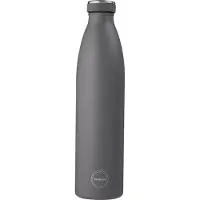 Aya & Ida - Drinking Bottle - Thermosfles - waterfles - 1000ml - DARK GREY