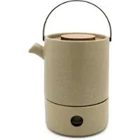 Bredemeijer Theepot Silhouet Umea Met Theelicht Klei 1,2L