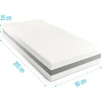 Droommatras Pocketvering-matras 7 comfort Prime 90x200 dikte 25 cm