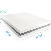 Droommatras Pocketvering-matras 7 comfort Prime 180x190 dikte 25 cm
