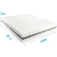 Droommatras Pocketvering-matras 7 comfort Prime 180x210 dikte 25 cm