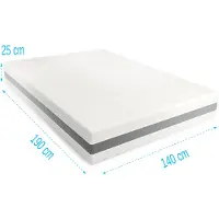 Droommatras Pocketvering-matras 7 comfort Prime 140x190 dikte 25 cm